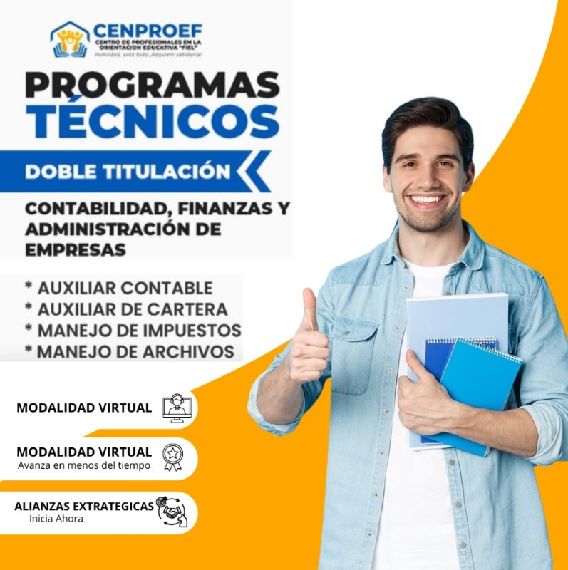 Técnico Laboral en Contabilidad y Finanzas