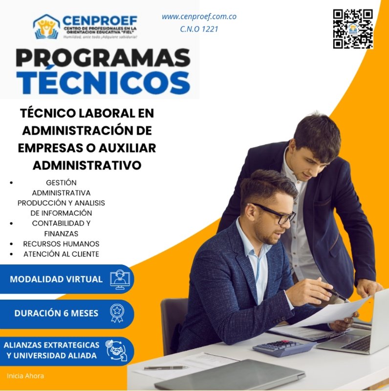Técnico Laboral en Auxiliar Administrativo